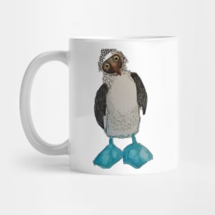 Blue footed booby bird Mug